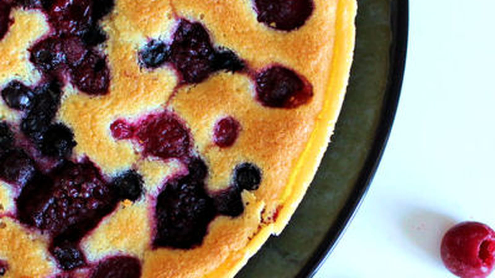 Tarte amandine aux fruits rouges