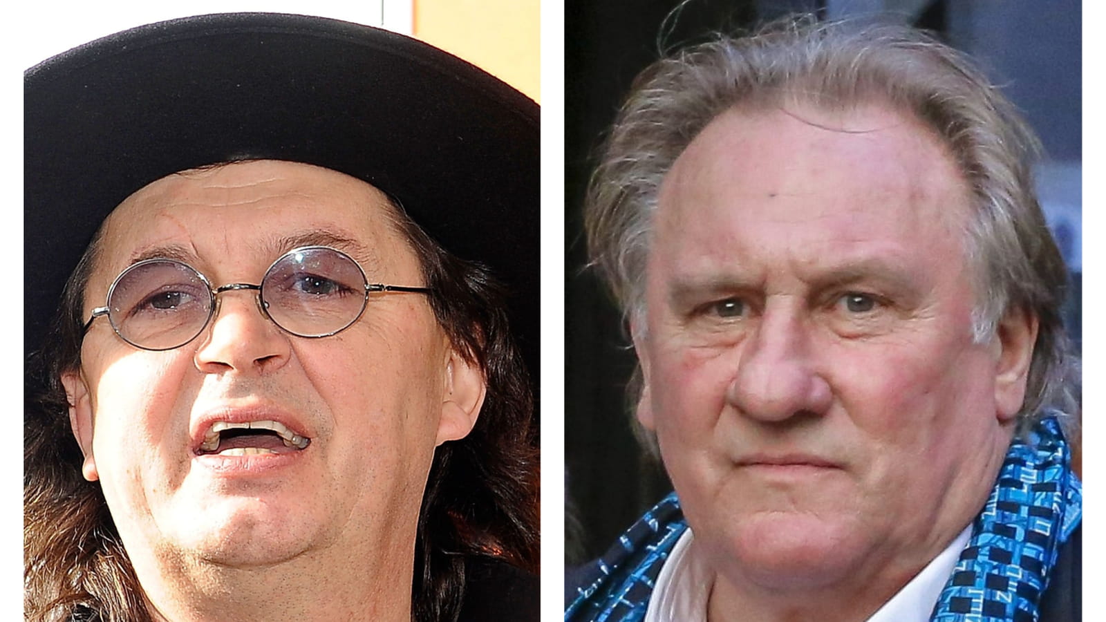 Marc Veyrat et Gérard Depardieu