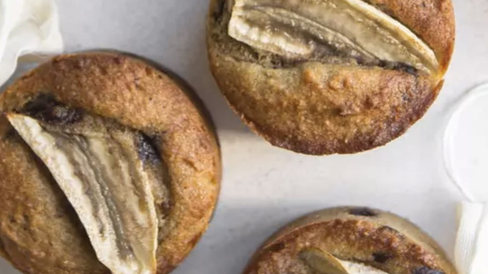 Banana muffin sans gluten