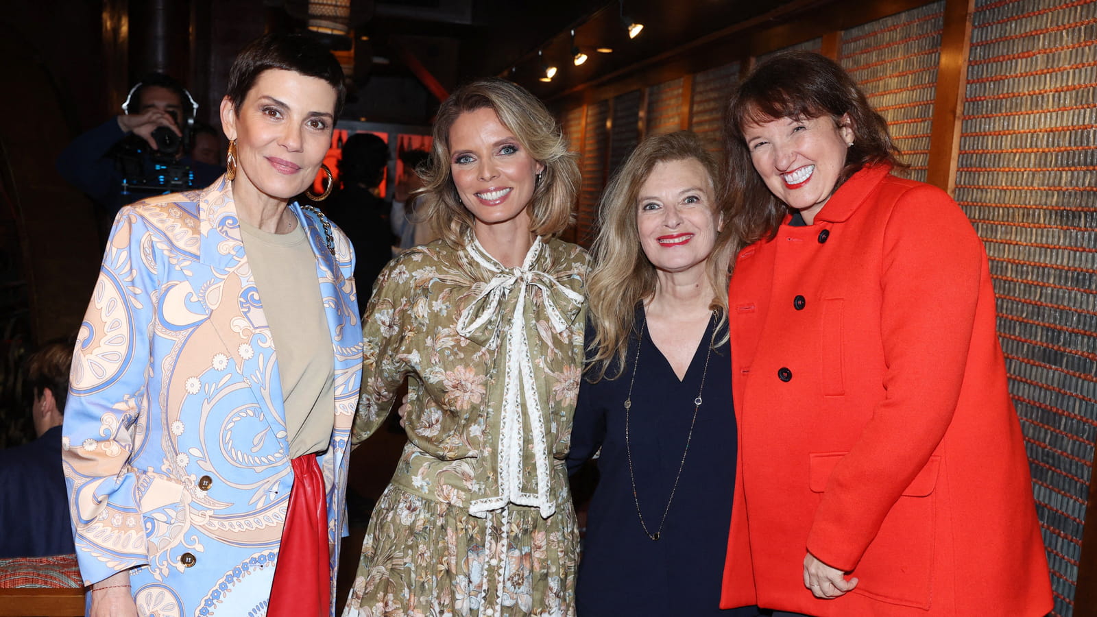 Cristina Cordula, Sylvie Tellier, Valérie Trierweiler et Anne Roumanoff 