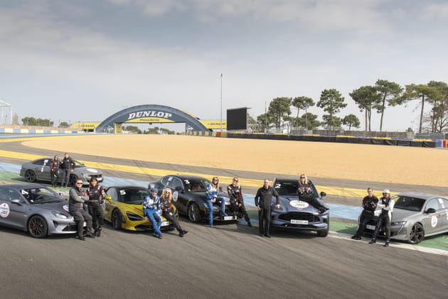 Les participants de la course