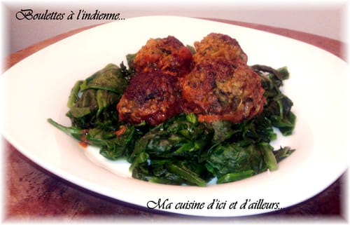 Boulettes à l'indienne