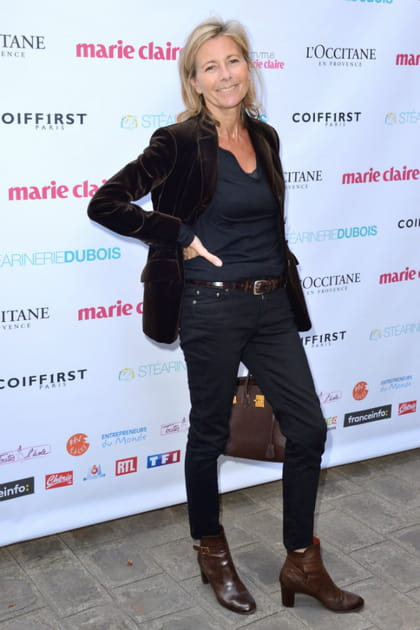 Claire Chazal, jean chic
