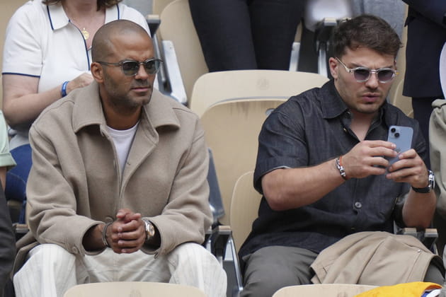 Tony Parker ne perd pas une miette de la finale à Roland-Garros