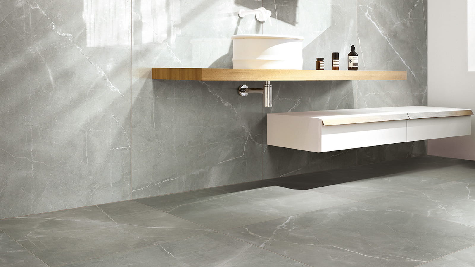 Carrelage effet marbre