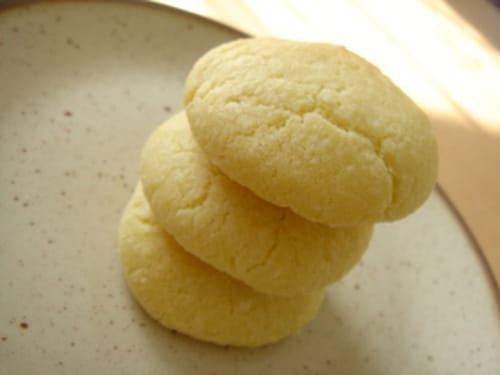 Sablés au chocolat blanc