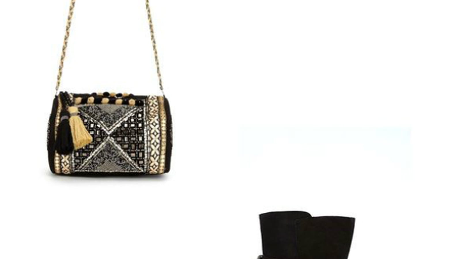 Sac Miss Selfridge et bottines Ba&sh