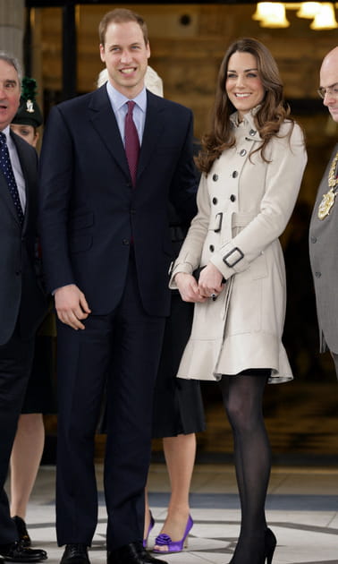 Le look trench de Kate Middleton