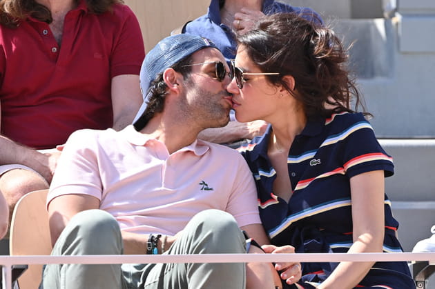 Moment tendresse entre Greg Levy et Laurie Cholewa