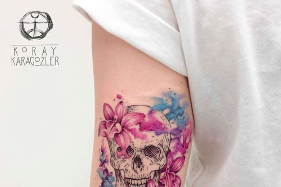 La tête de mort girly
