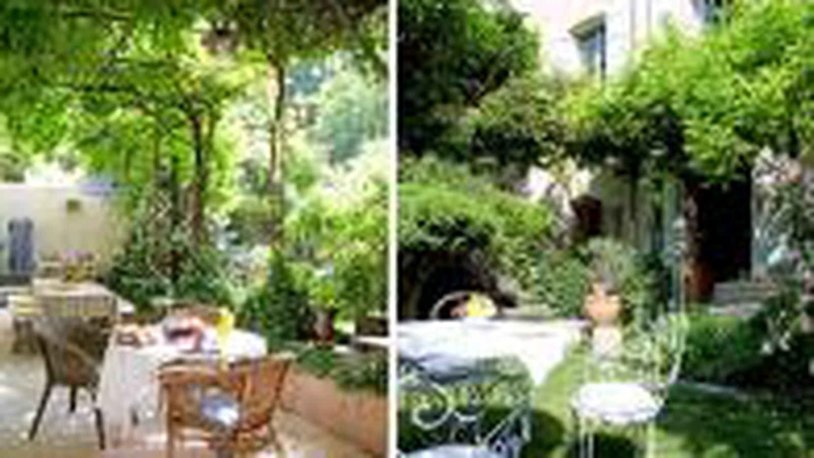 Jardin en ville