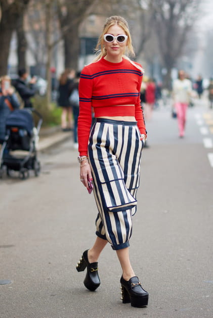 Le mariage des rayures