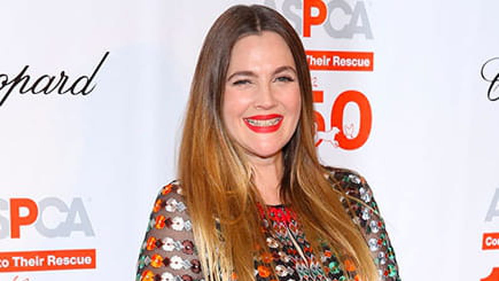 Drew Barrymore le 14 avril 2016