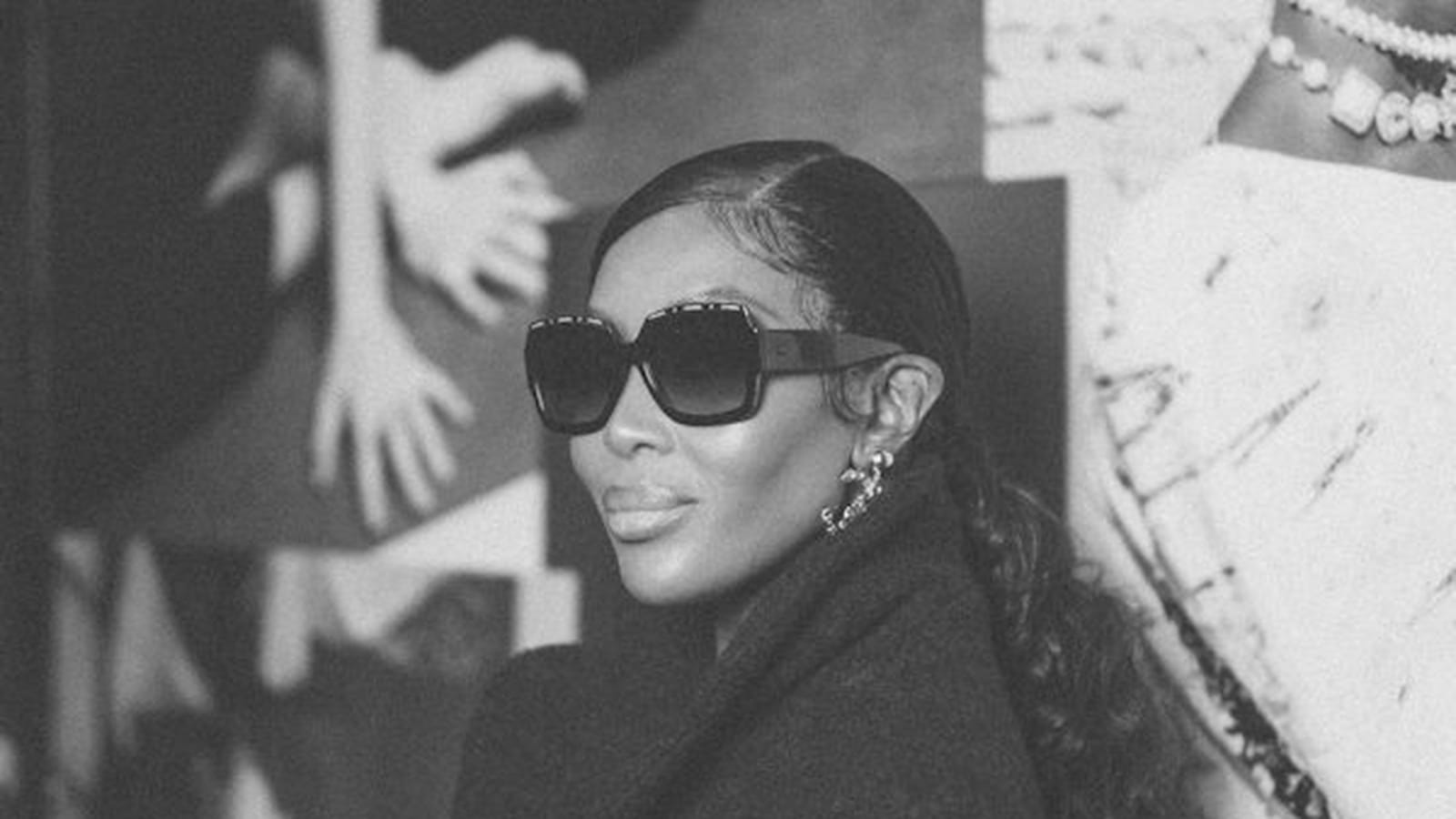 Naomi Campbell au défilé Chanel printemps-été 2023