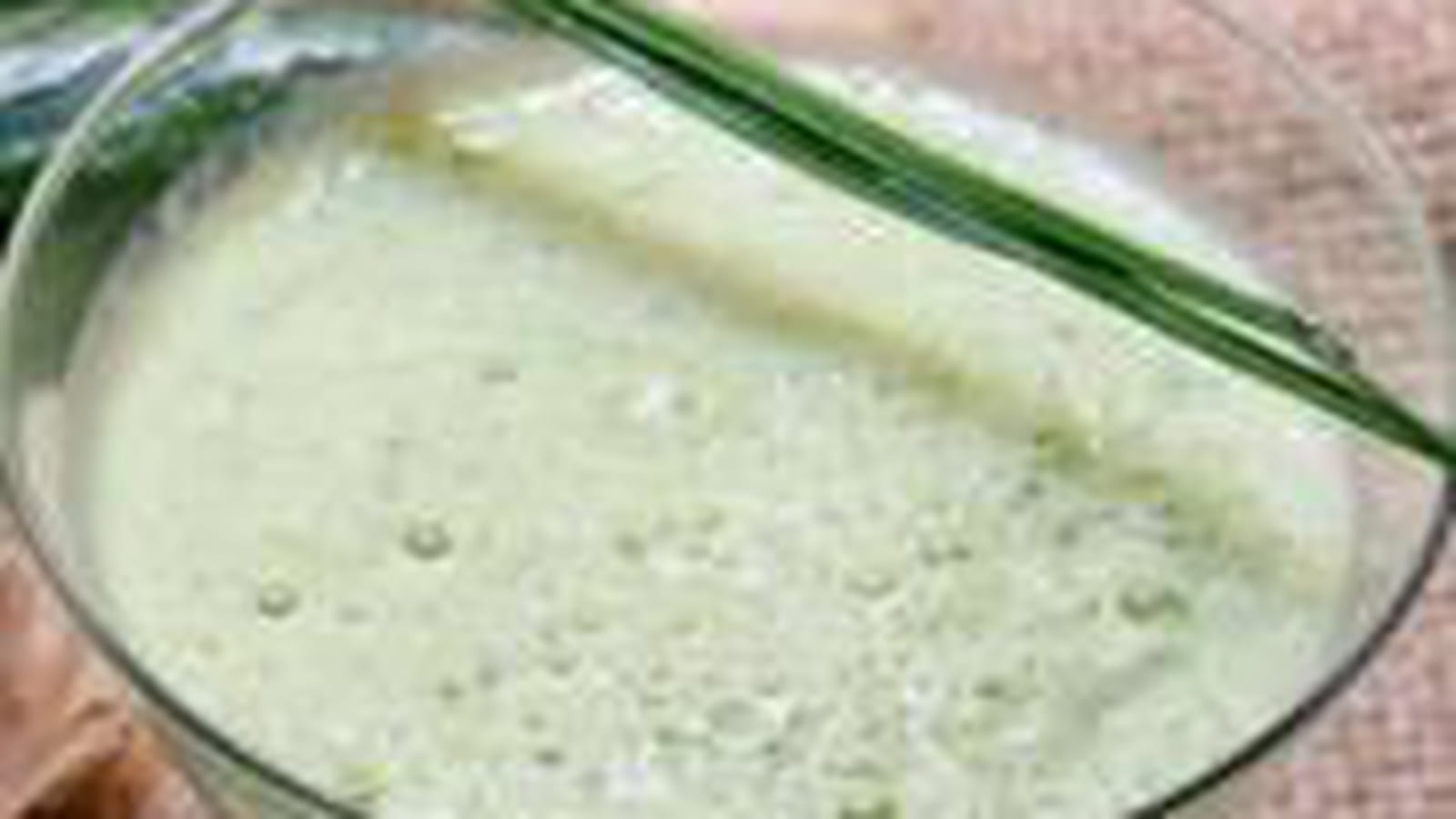 Smoothie courgette ciboulette