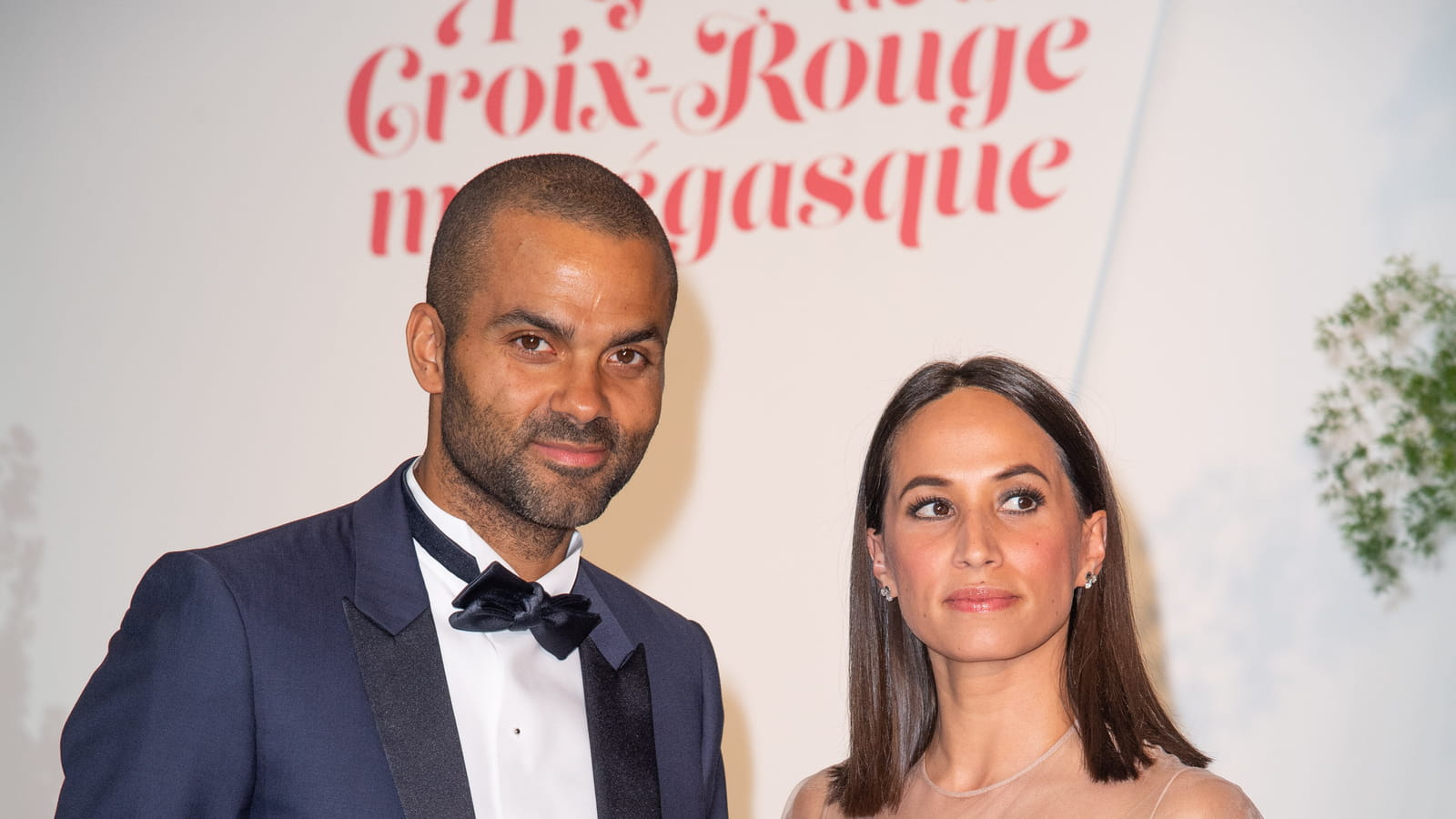 Tony Parker et son épouse Axelle