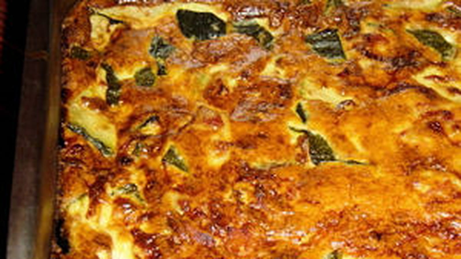 Flan de courgettes