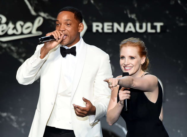 Will Smith et Jessica Chastain, enflamment la scène