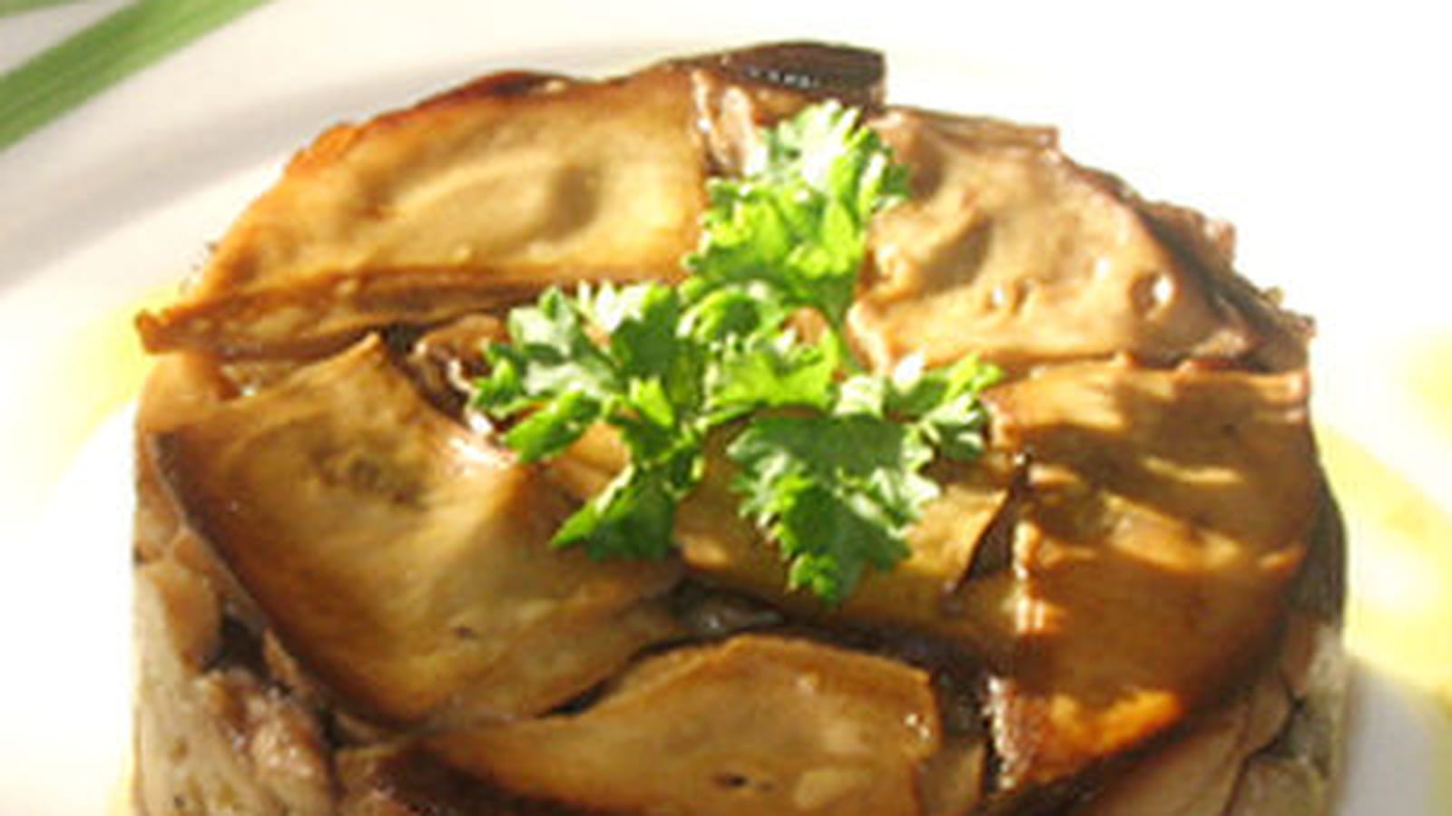 Tatin de cèpes
