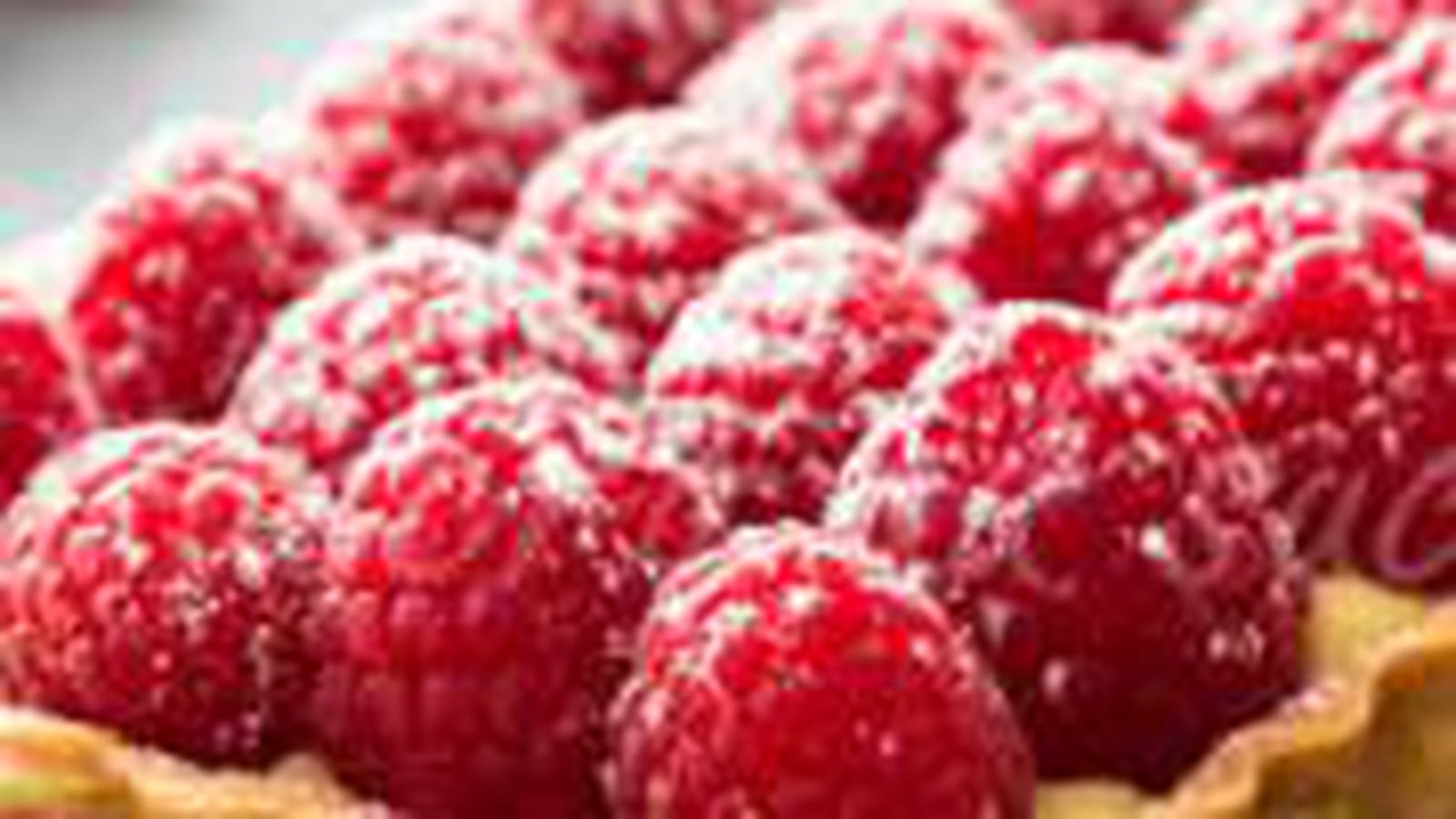 Tarte aux framboises