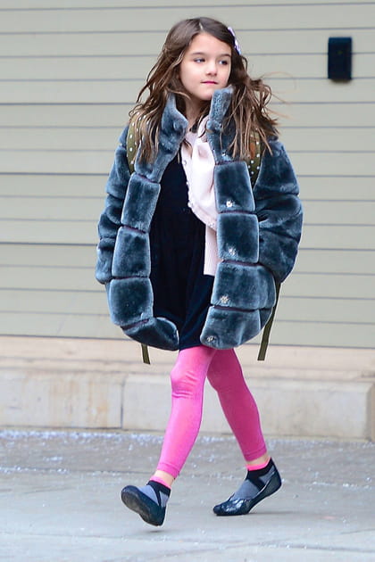 Suri Cruise, à 8 ans : quand la fille de Katie Holmes rentrait de l'école