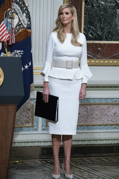 Ivanka Trump à une conférence de Donald Trump