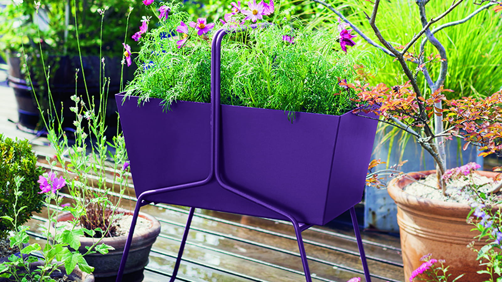 Haute jardiniere Basket Fermob