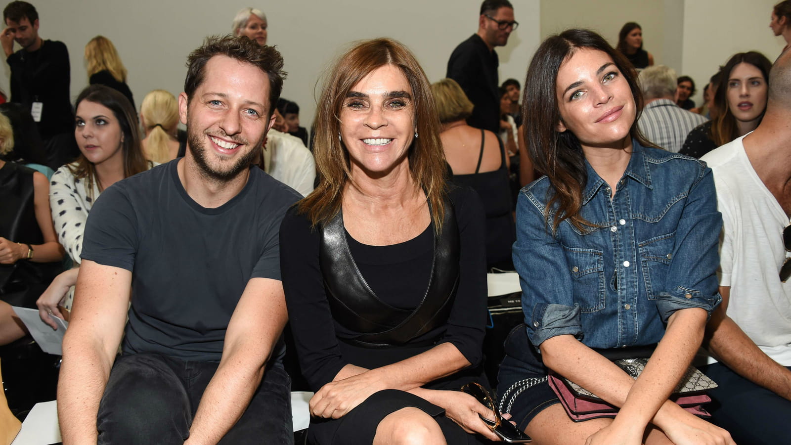 Derek Blasberg, Carine Roitfeld et Julia Restoin Roitfeld
