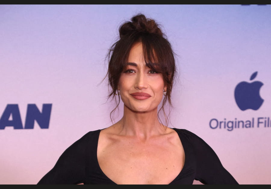 Top&nbsp;: le chignon haut de Maggie Q