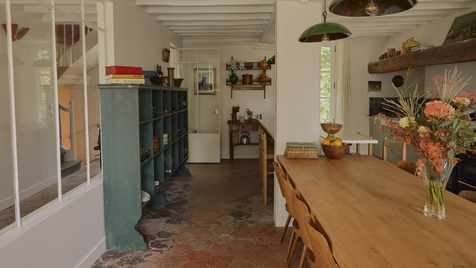 Cuisine et table après
