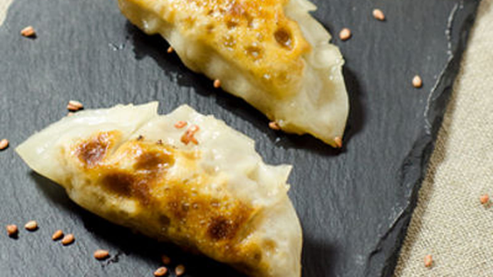 Gyoza aux poireaux