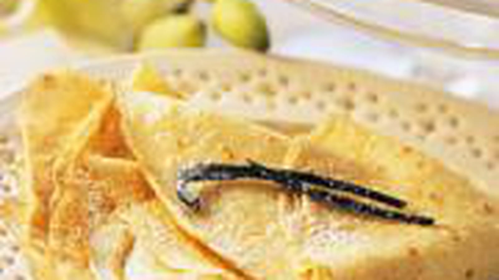 Crêpes à la vanille
