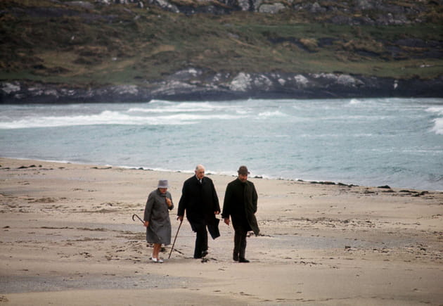 Le général de Gaulle et son épouse Yvonne en Irlande (1969)