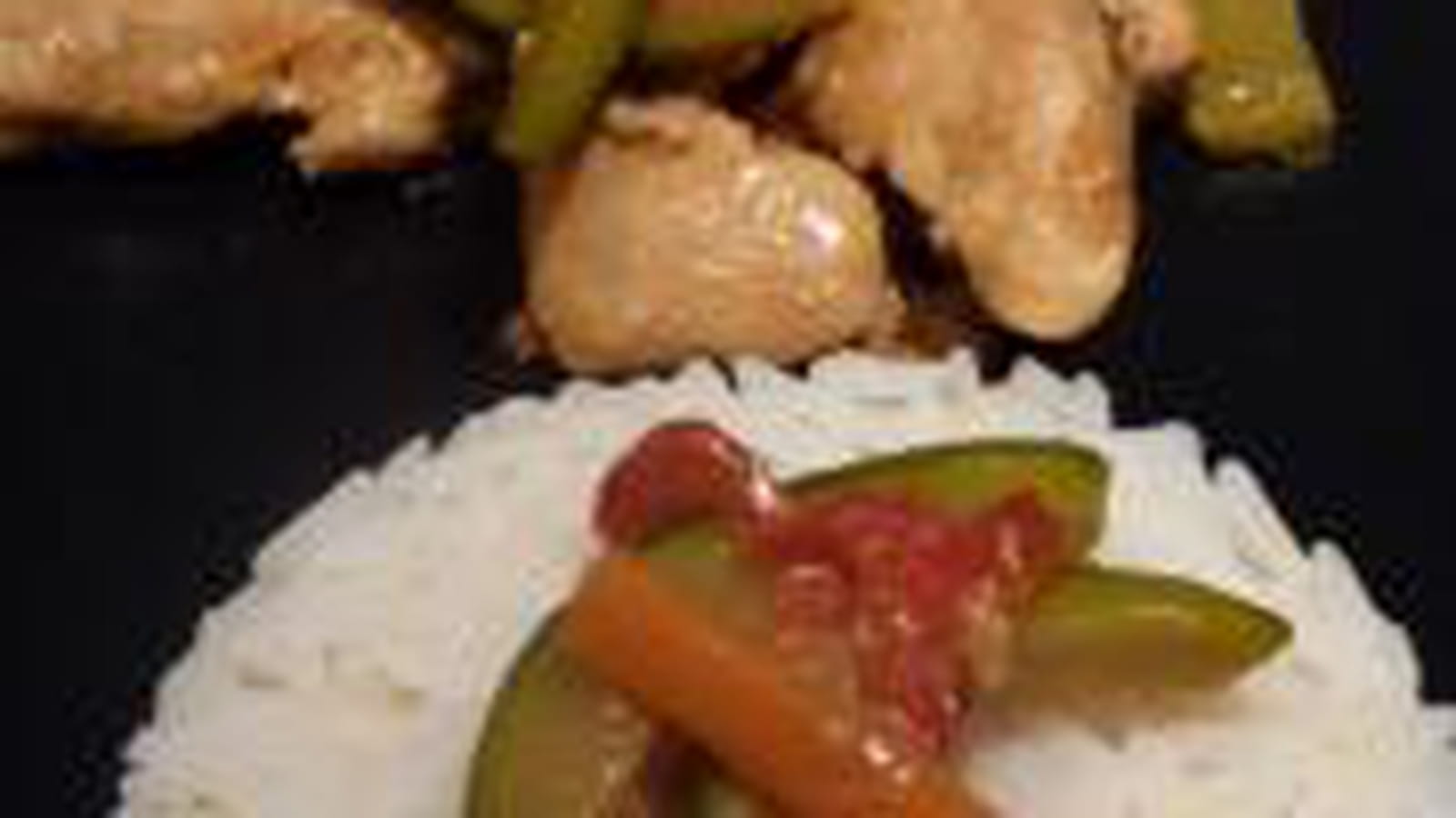 Wok de poulet aux légumes