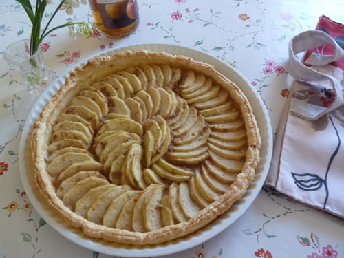 Tarte aux pommes douces et acidulées