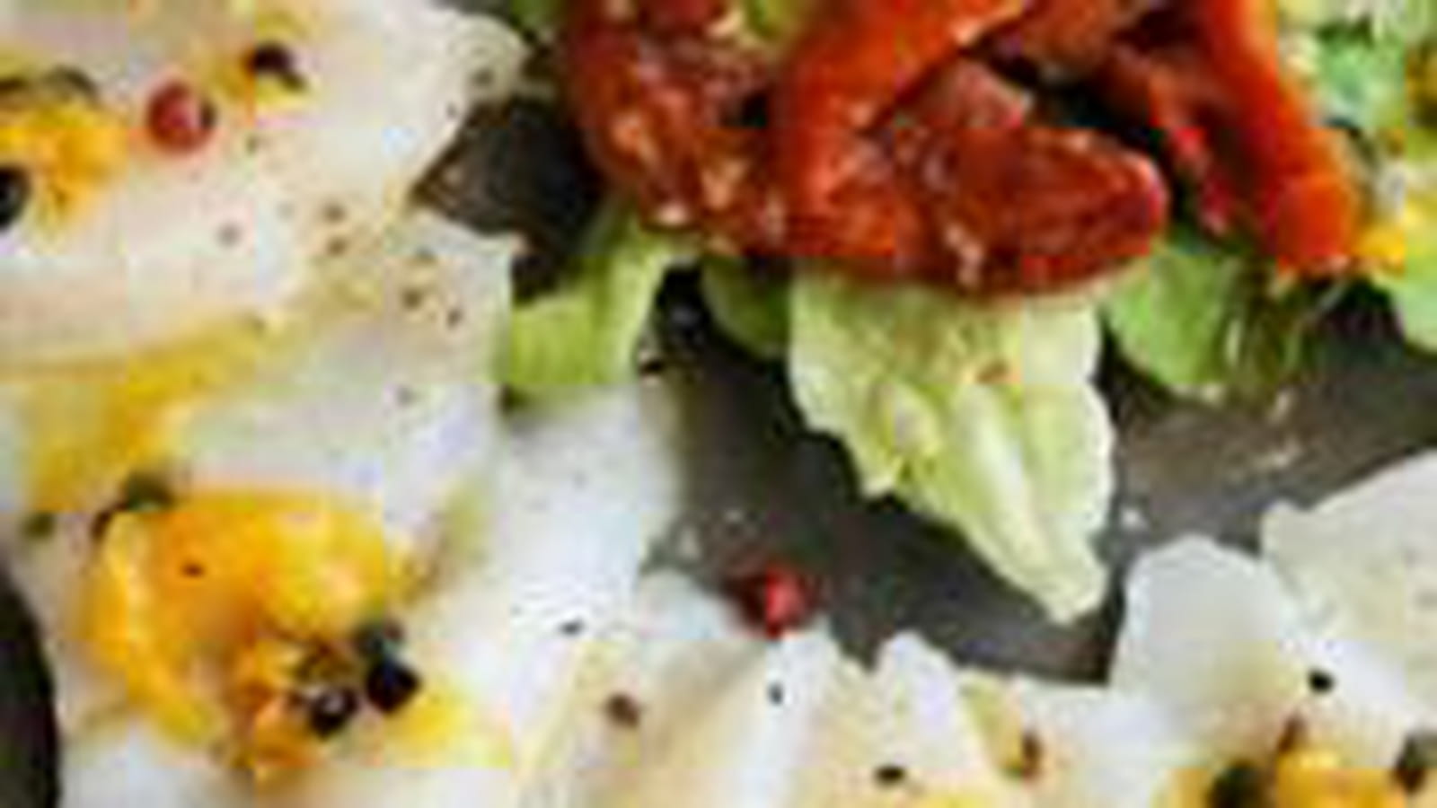 Tartare de Saint-Jacques aux fruits de la passion