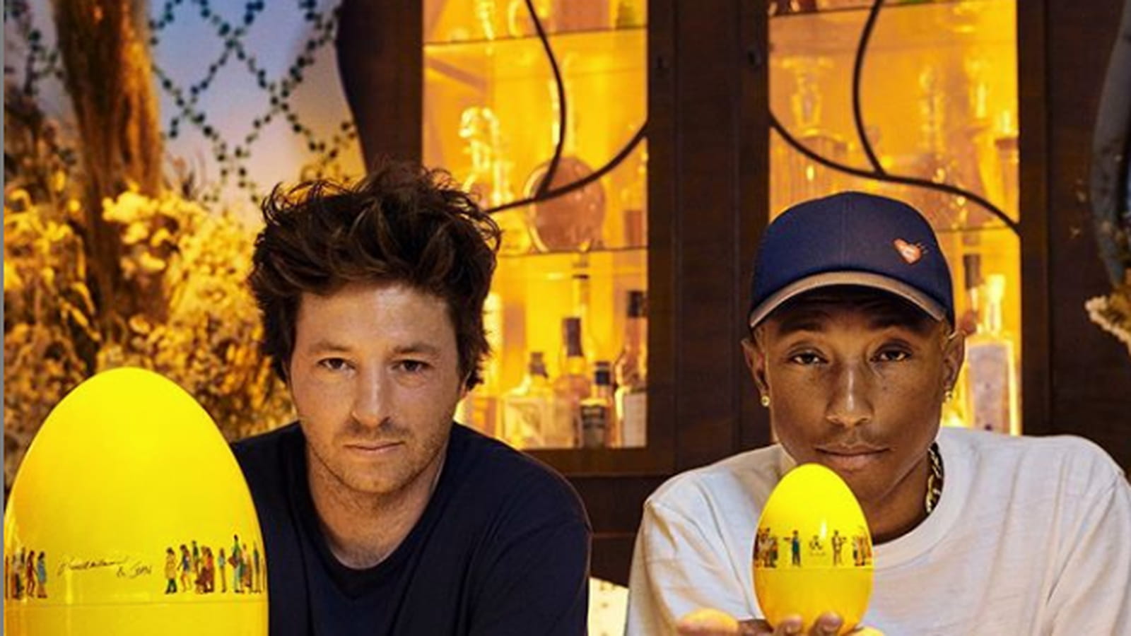 Jean Imbert et Pharell Williams
