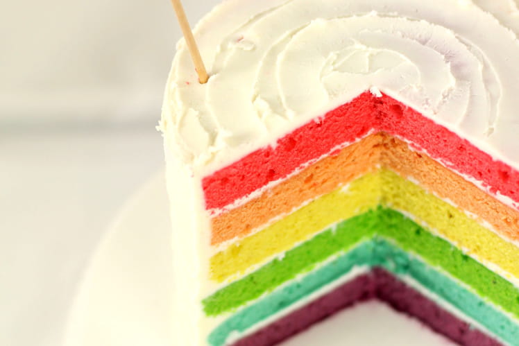 Recette De Rainbow Cake