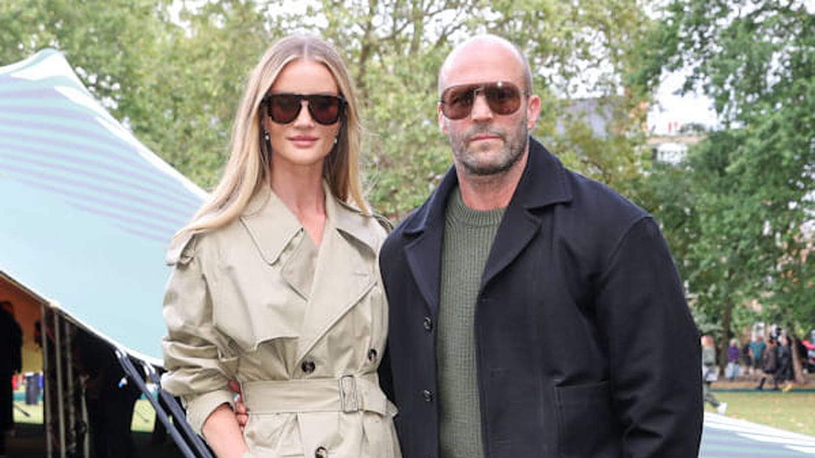 Rosie Huntington-Whiteley et Jason Statham le 17 septembre 2023