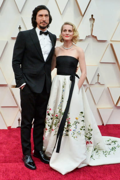 Adam Driver en Burberry