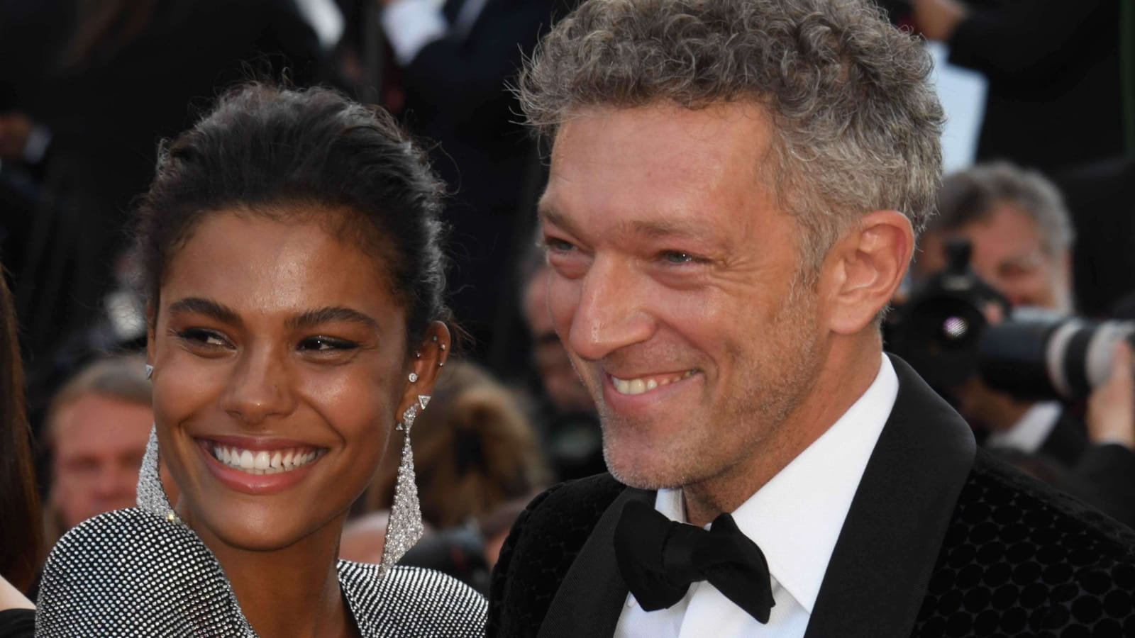 Vincent Cassel et Tina Kunakey 