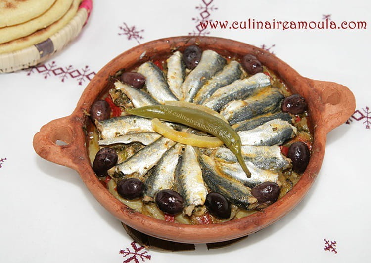 Tajine de sardines à la chermoula