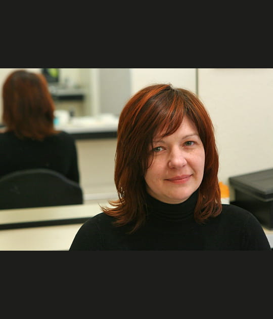 La nouvelle coupe de Laetitia