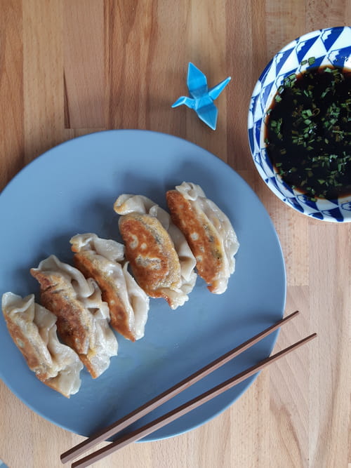 Gyozas aux légumes vegan