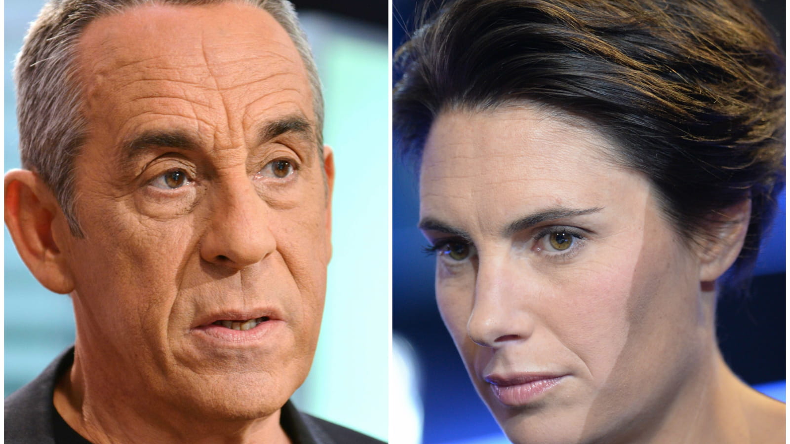Thierry Ardisson et Alessandra Sublet