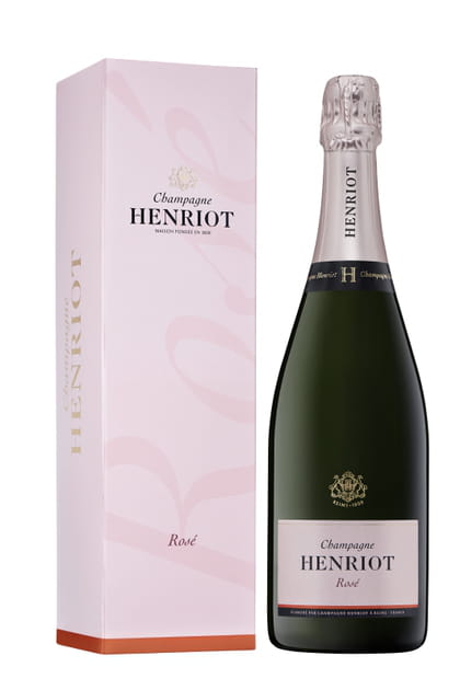 Le brut ros&eacute; de Champagne Henriot