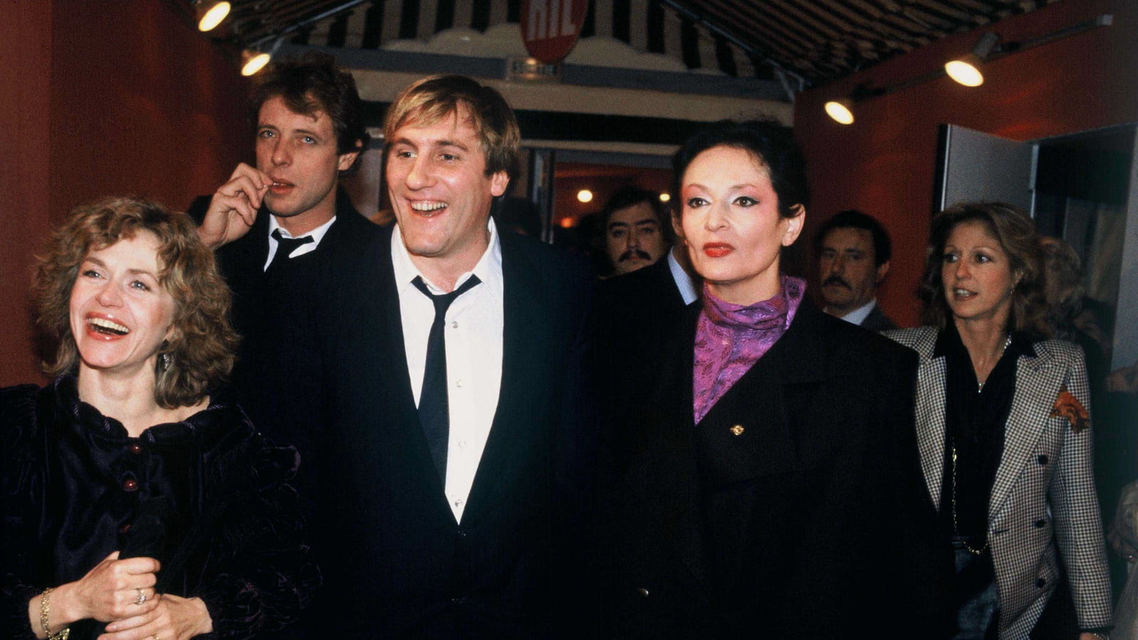 Aux côtés d'Elisabeth et Gérard Depardieu