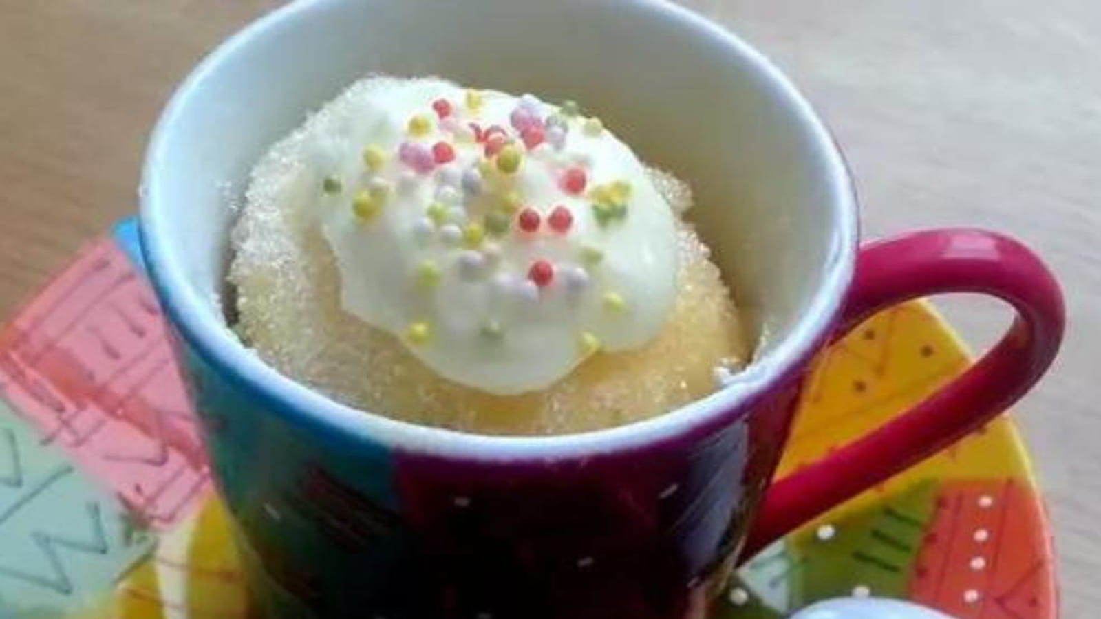 Mugcake à la vanille
