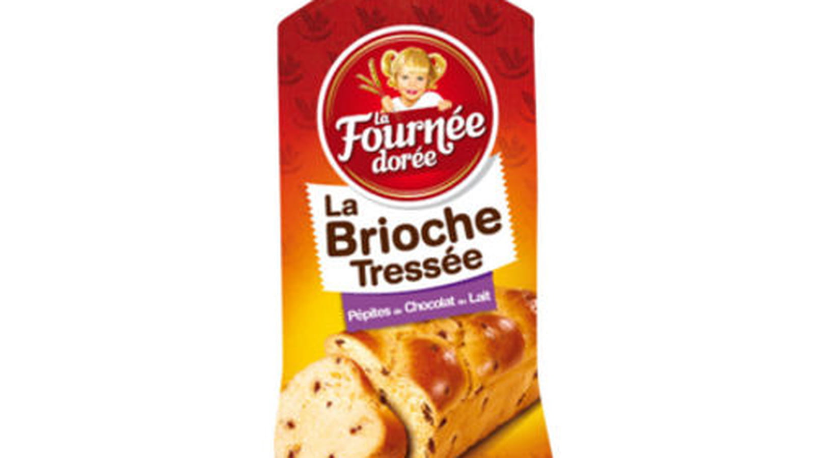 Brioche tressée aux pépites de chocolat de la Fournée Dorée