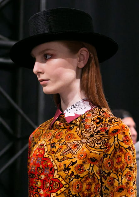Le chapeau cordobes du d&eacute;fil&eacute; Desigual